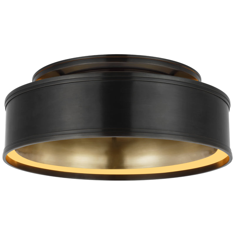 Visual Comfort Signature CHC 4612BZ LED Flush Mount, Bronze