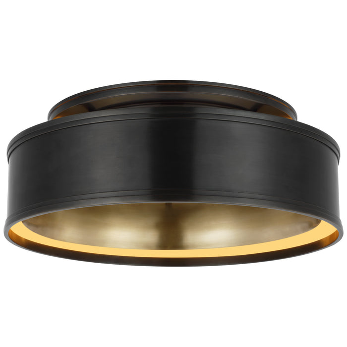 Visual Comfort Signature CHC 4612BZ LED Flush Mount, Bronze