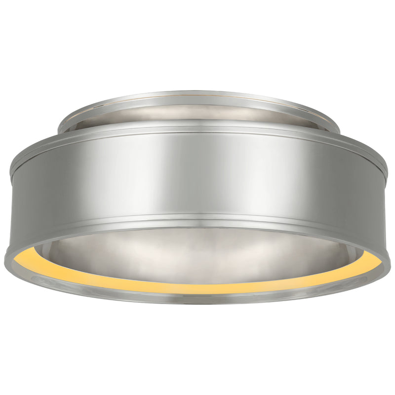 Visual Comfort Signature CHC 4612PN LED Flush Mount, Polished Nickel