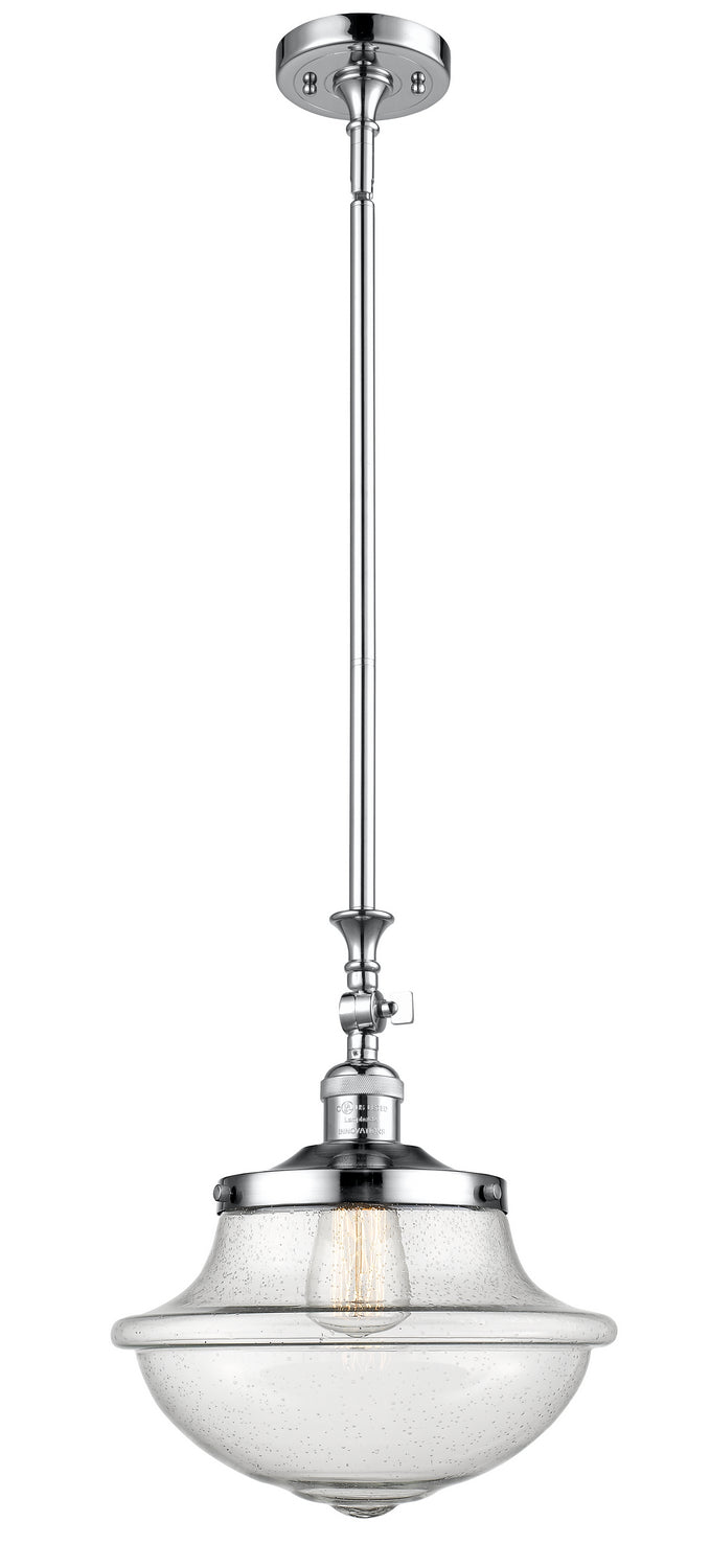 Innovations 206-PC-G544 One Light Mini Pendant, Polished Chrome