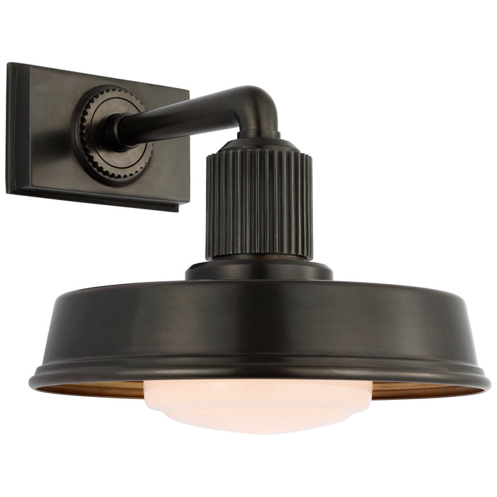 Visual Comfort Signature CHD 2298BZ-WG LED Wall Sconce, Bronze