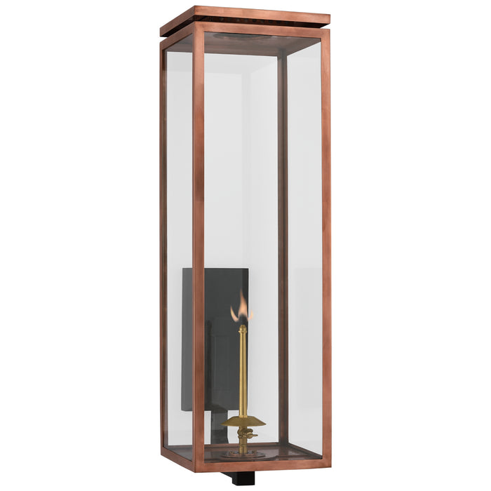 Visual Comfort Signature CHO 2562SC-CG Gas Wall Lantern, Soft Copper