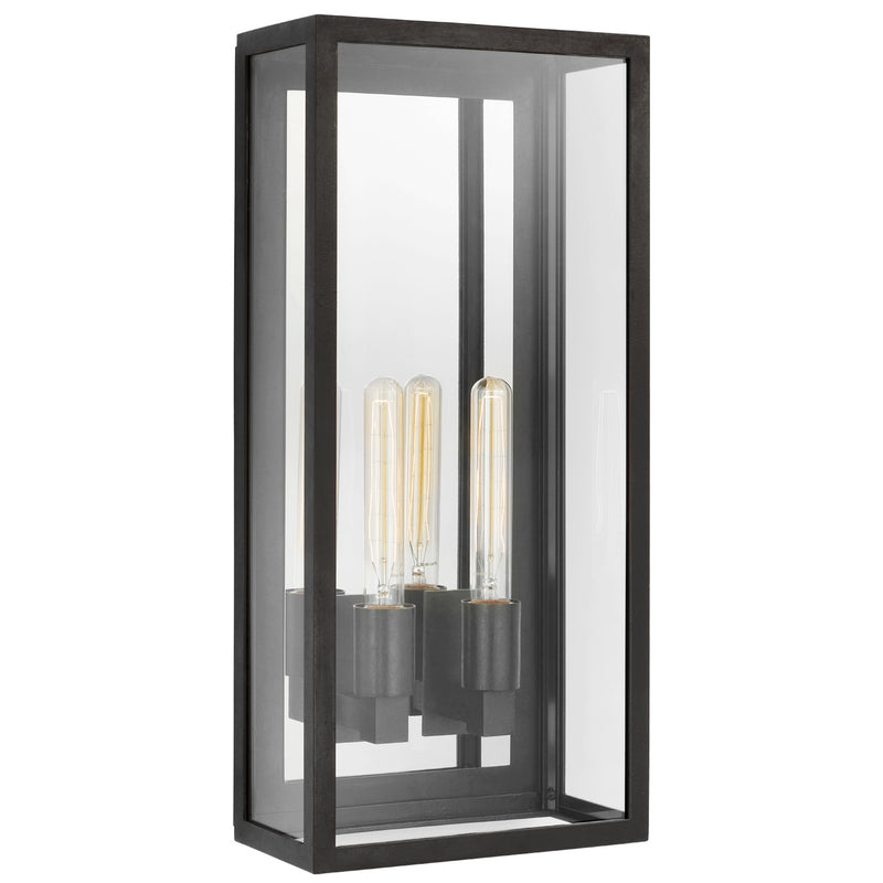 Visual Comfort Signature CHO 2936AI-CG LED Wall Sconce, Aged Iron