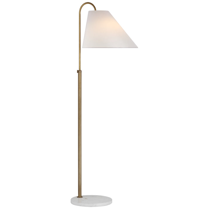 Visual Comfort Signature KS 1220SB-L LED Floor Lamp, Soft Brass