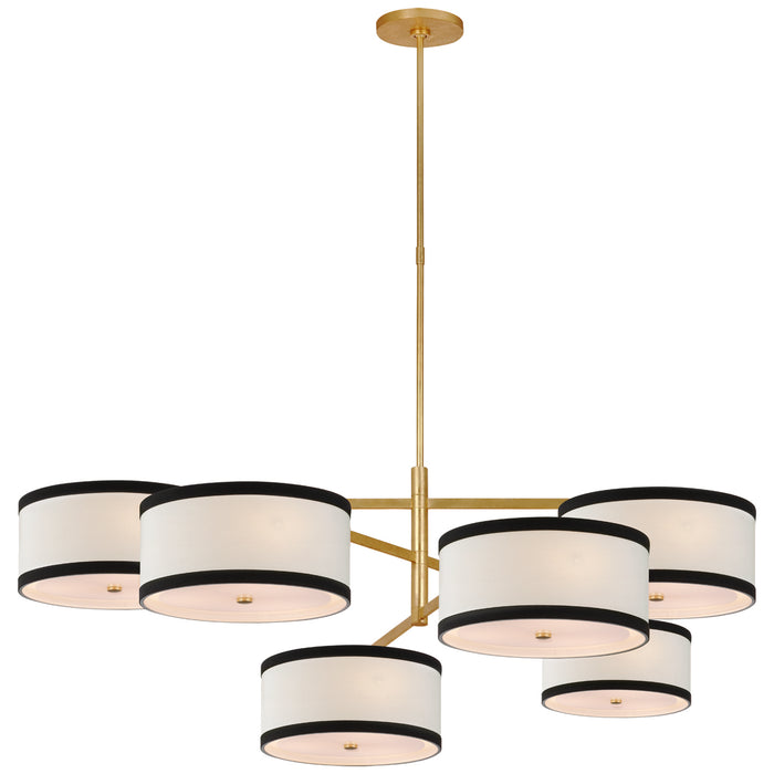 Visual Comfort Signature KS 5073G-L/BL LED Chandelier, Gild