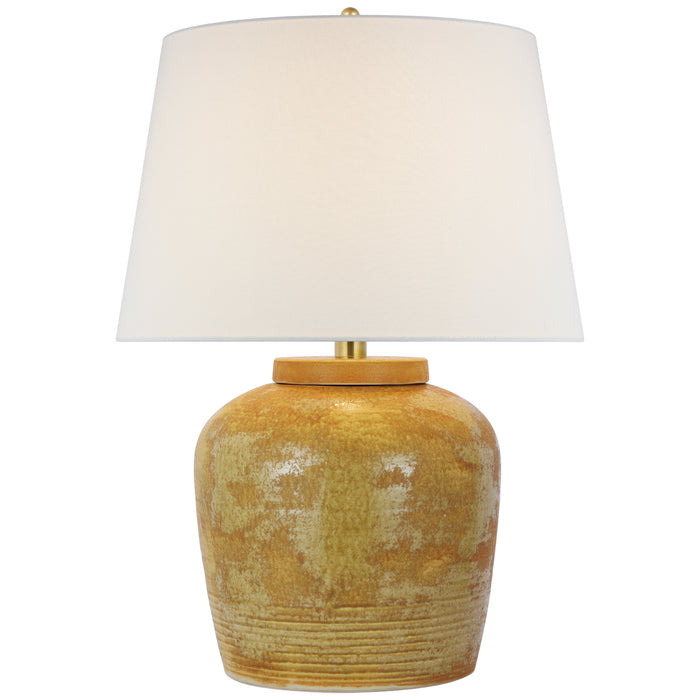 Visual Comfort Signature MF 3638YOX-L LED Table Lamp, Yellow Oxide