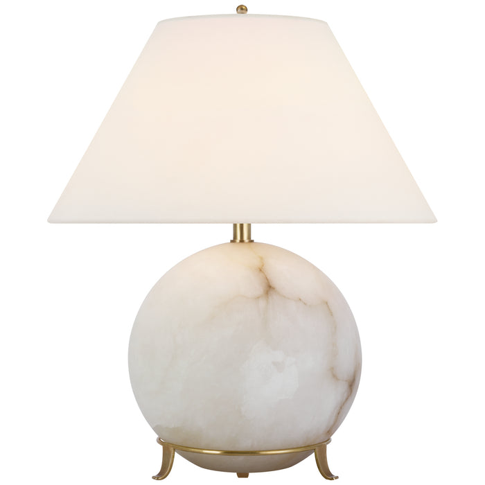 Visual Comfort Signature MF 3902ALB-L LED Table Lamp, Alabaster