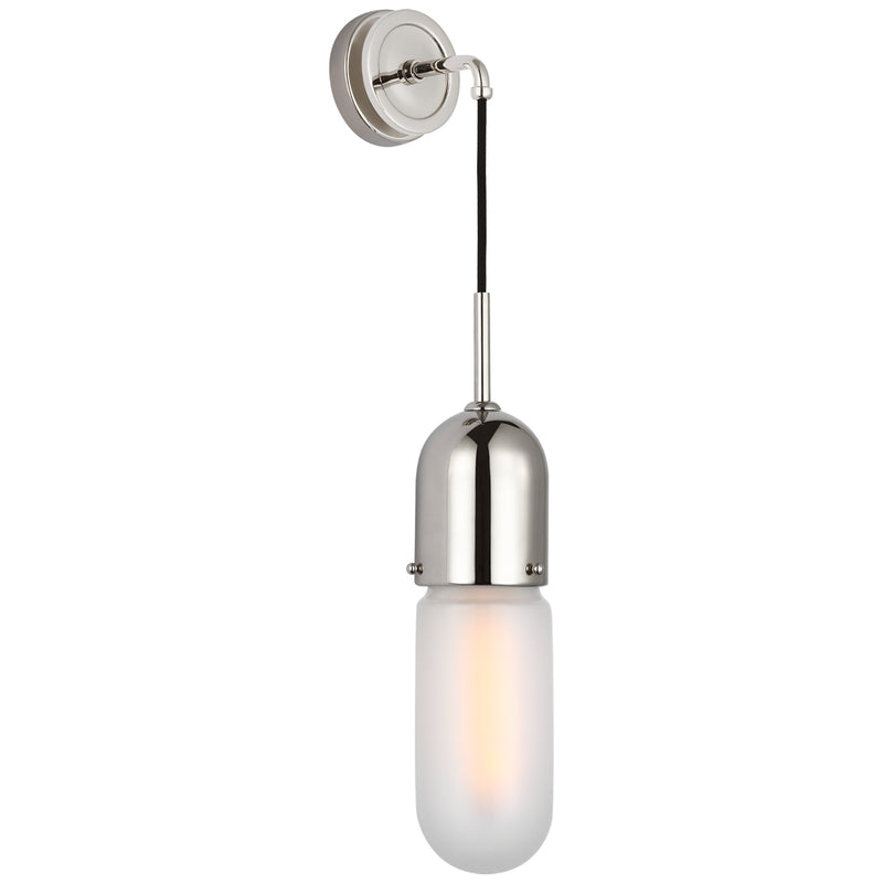 Visual Comfort Signature TOB 2645PN-FG LED Wall Sconce, Polished Nickel