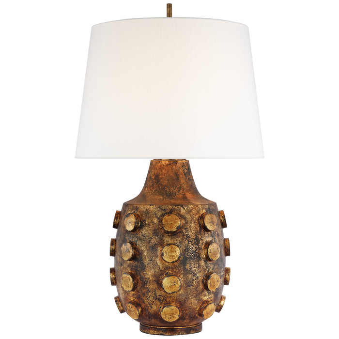 Visual Comfort Signature TOB 3415AG-L LED Table Lamp, Antique Gild