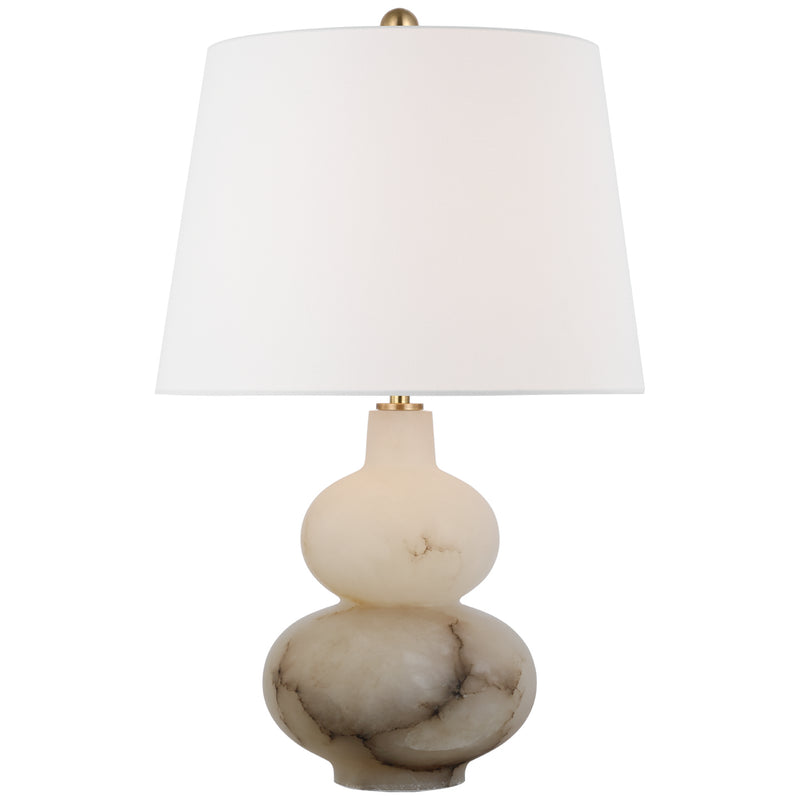Visual Comfort Signature TOB 3515ALB-L LED Table Lamp, Alabaster