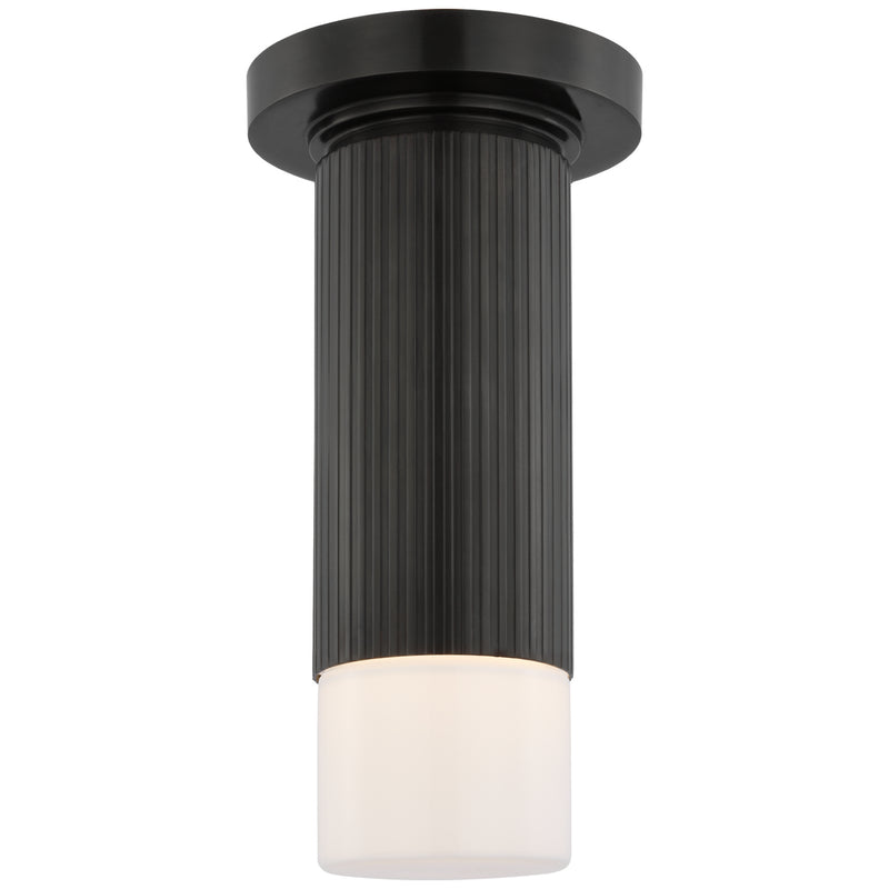 Visual Comfort Signature TOB 4350BZ-WG LED Flush Mount, Bronze