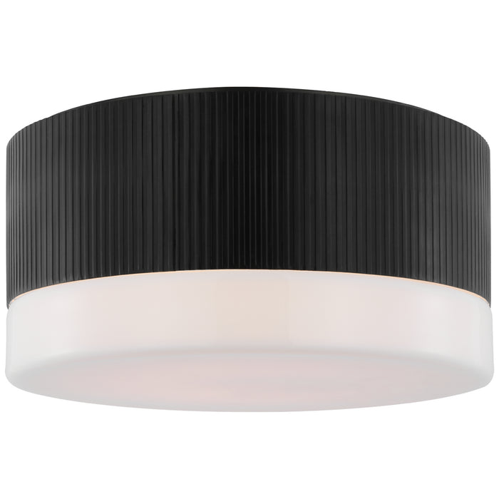 Visual Comfort Signature TOB 4356BZ-WG LED Flush Mount, Bronze