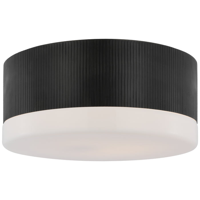 Visual Comfort Signature TOB 4357BZ-WG LED Flush Mount, Bronze