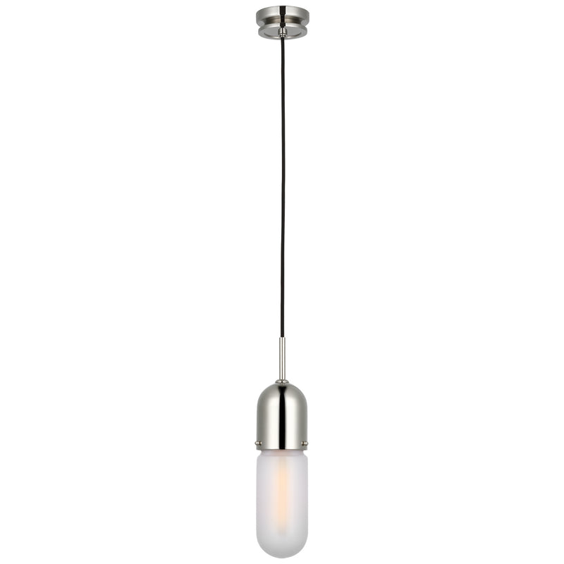 Visual Comfort Signature TOB 5645PN-FG-1 LED Pendant, Polished Nickel