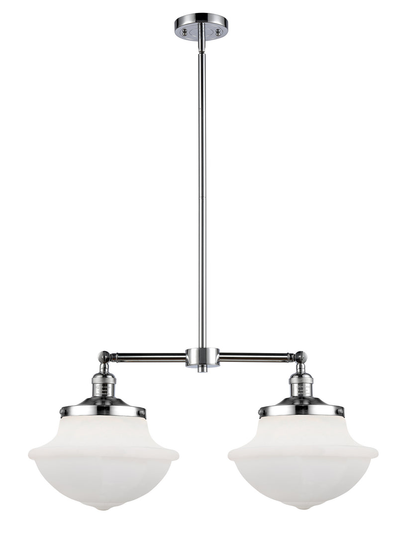 Innovations 209-PC-G541 Two Light Island Pendant, Polished Chrome