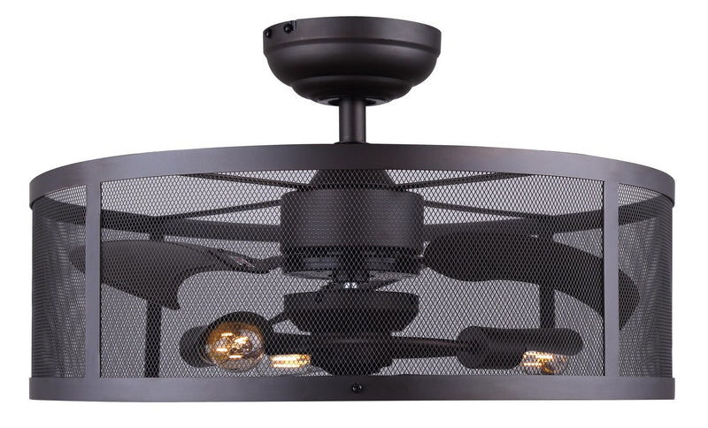 Canarm CF24ARP3ORB 24"Ceiling Fan, Oil Rubbed Bronze