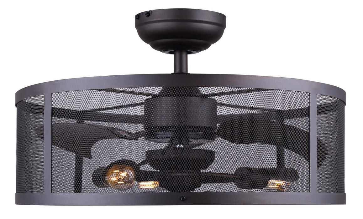 Canarm CF24ARP3ORB 24"Ceiling Fan, Oil Rubbed Bronze