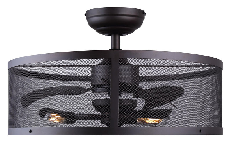Canarm CF24ARP3ORB 24"Ceiling Fan, Oil Rubbed Bronze