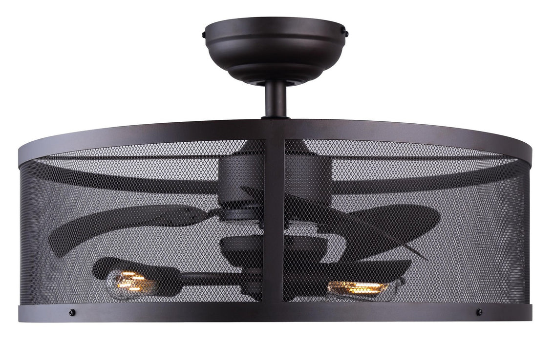 Canarm CF24ARP3ORB 24"Ceiling Fan, Oil Rubbed Bronze