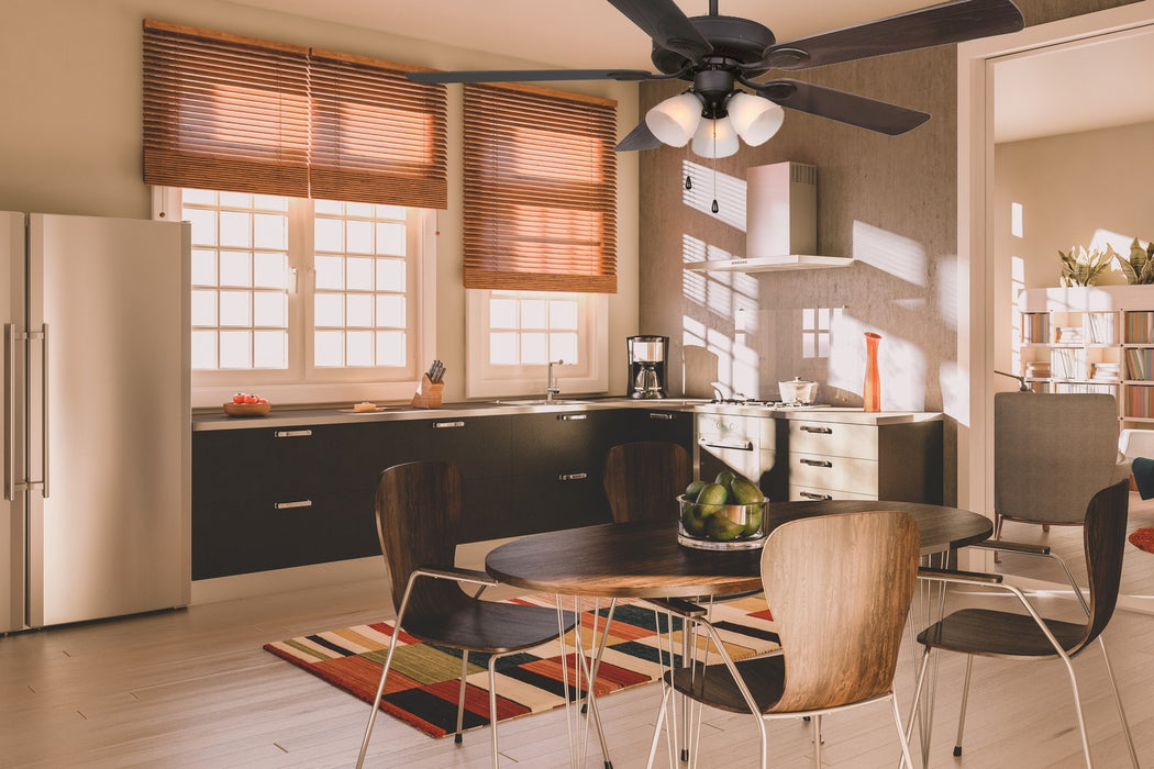 Canarm CF52VIL5BK 52"Ceiling Fan, Matte Black