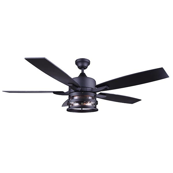 Canarm DUFFY 52"Ceiling Fan, Matte Black