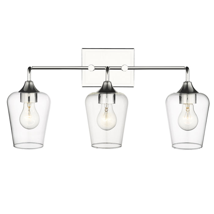 Acclaim Lighting IN40082PN Three Light Vanity, Polished Nickel