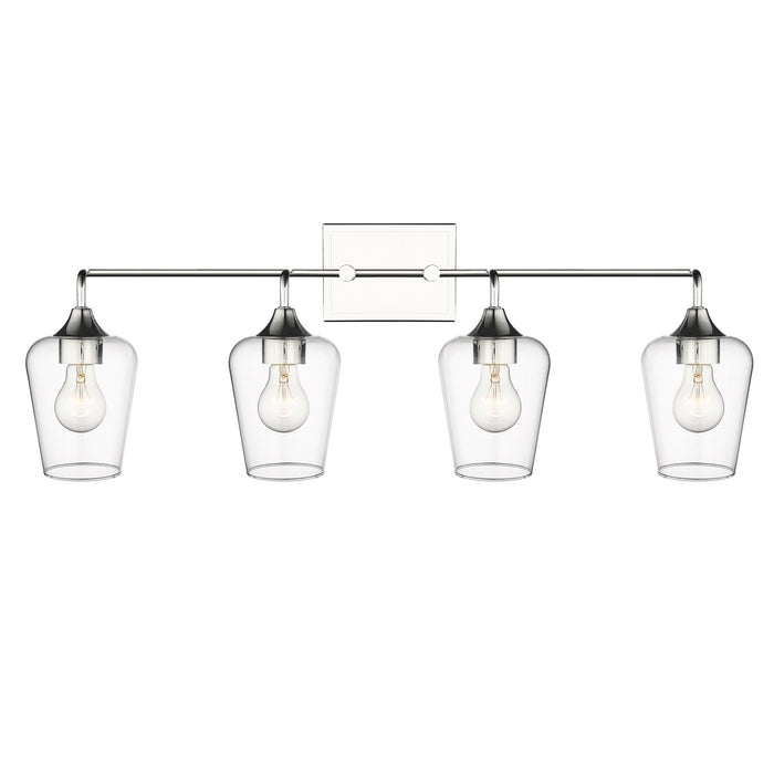 Acclaim Lighting IN40083PN Four Light Vanity, Polished Nickel
