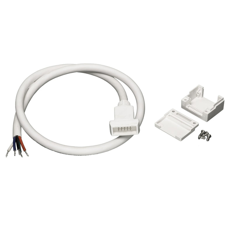 American Lighting 120-H3-RGBW-CONKIT 5Ft Conkit - Ip65 Power Connection To Bare Wire, White