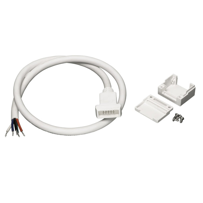 American Lighting 120-H3-RGBW-CONKIT 5Ft Conkit - Ip65 Power Connection To Bare Wire, White