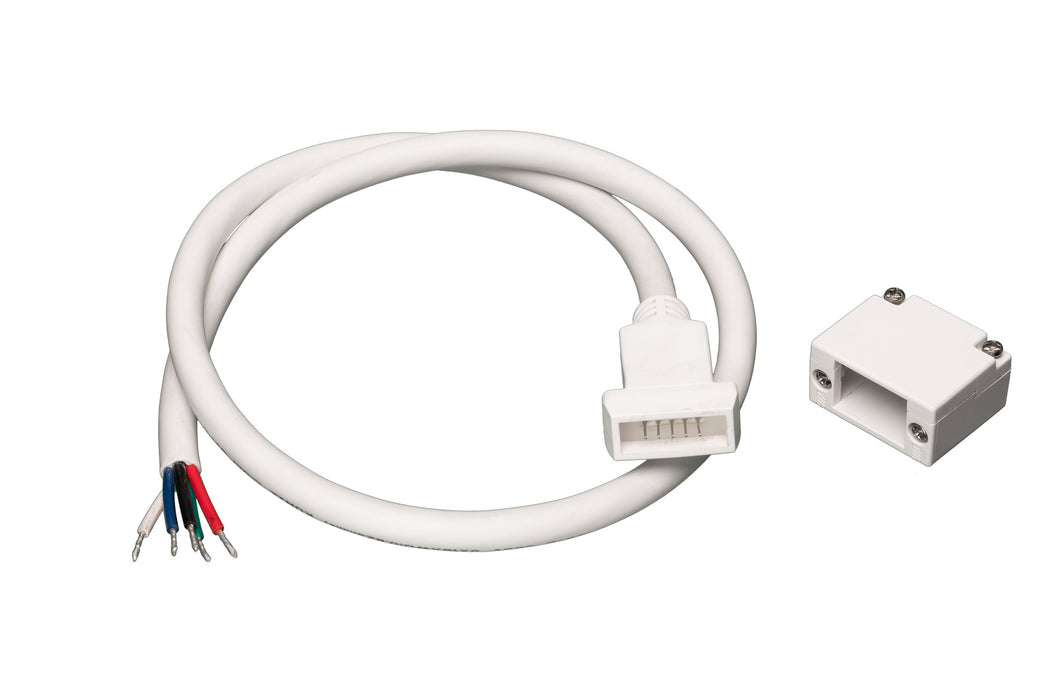 American Lighting 120-H3-RGBW-CONKIT 5Ft Conkit - Ip65 Power Connection To Bare Wire, White