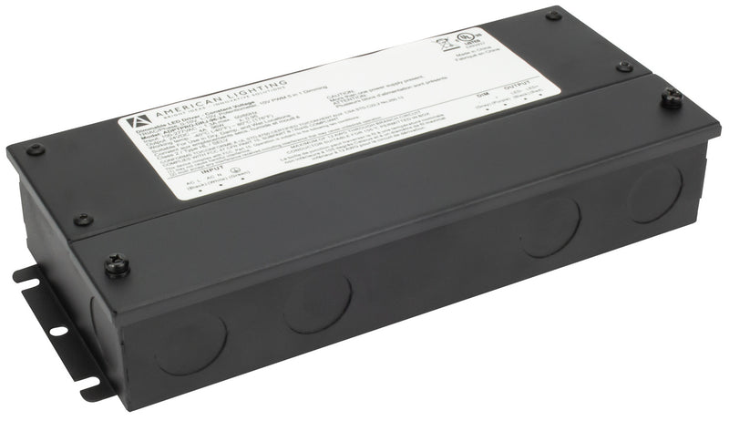 American Lighting ADPTPRO-DRJ-96-24 Constant Voltage Driver w/Junction, Black