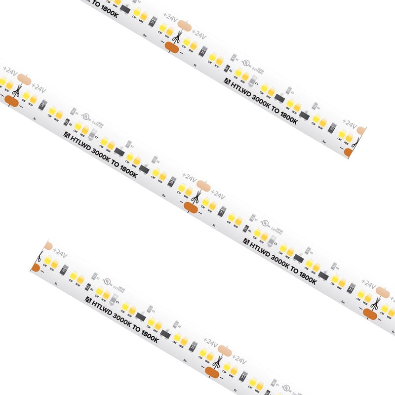 American Lighting HTLWD-3018-16 High Output High Density Warm to Dim Tape Light, White