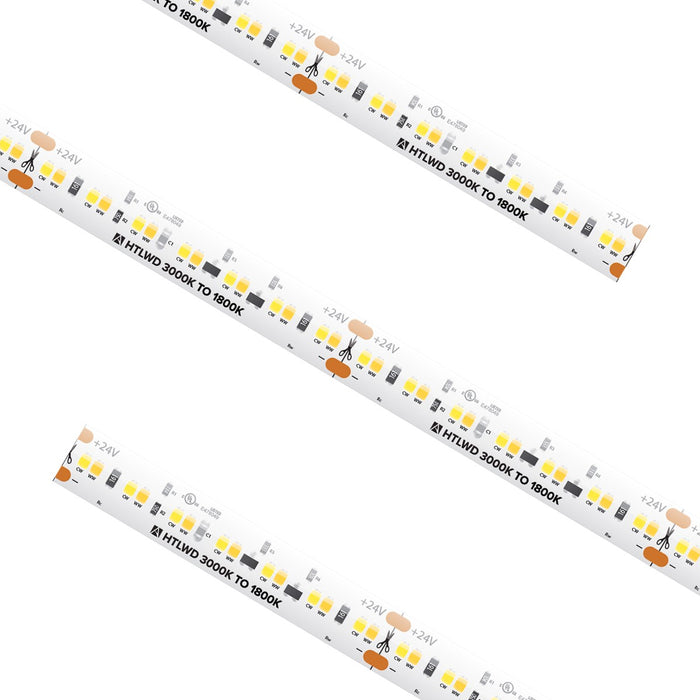 American Lighting HTLWD-3018-16 High Output High Density Warm to Dim Tape Light, White