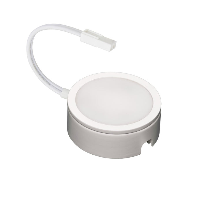 American Lighting MVP-1-5CCT-WH Single Puck Kit, White