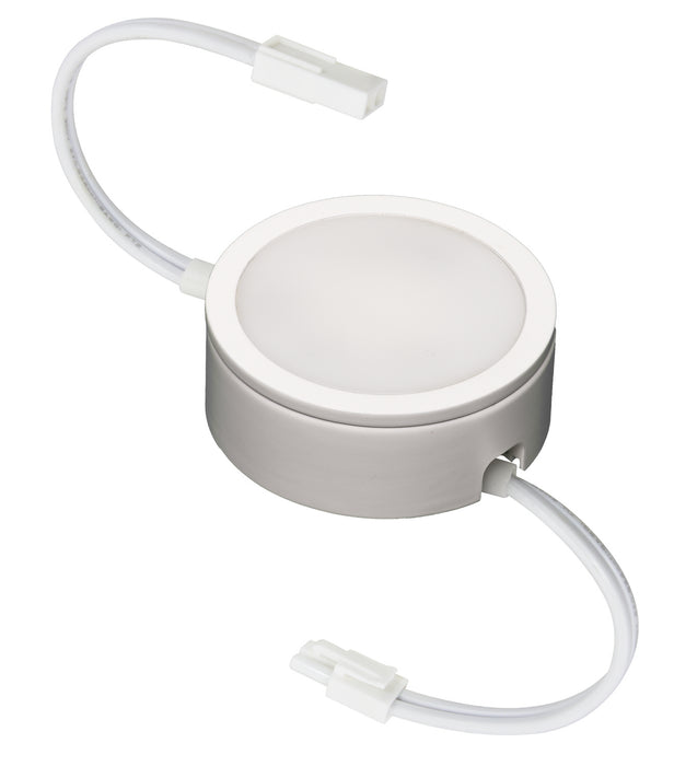 American Lighting MVP-1-5CCT-WH-B Single In-line Puck, White