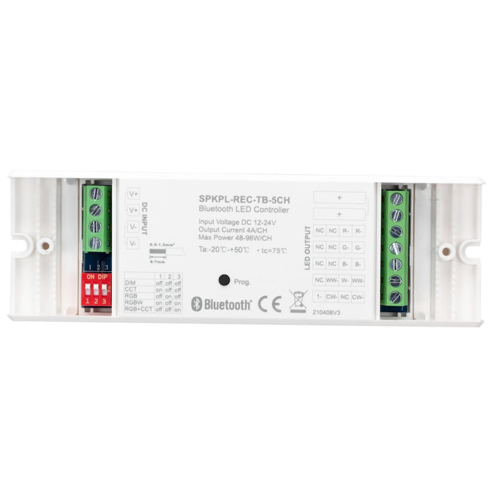 American Lighting SPKPL-REC-TB-5CH Receiver, White