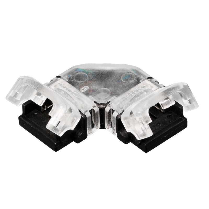 American Lighting TL-2SPL-L-HD Heavy Duty Snap "L" Connector, White/Clear