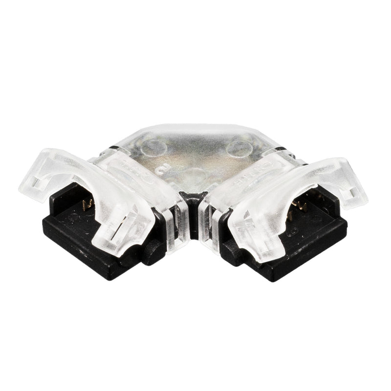 American Lighting TL-4SPL-L-HD L Heavy Duty Snap Connector, White/Clear
