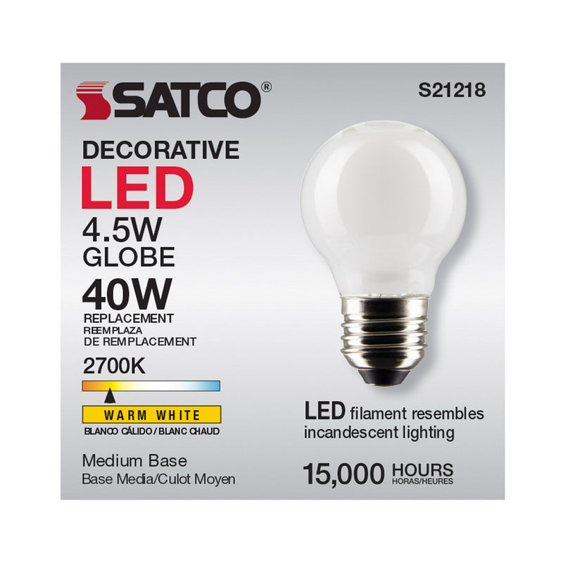 Satco S21218 Light Bulb, White