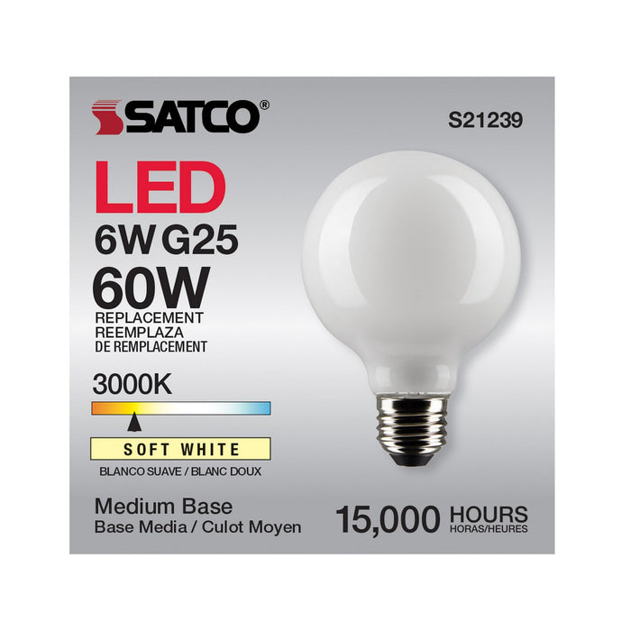 Satco S21239 Light Bulb, White