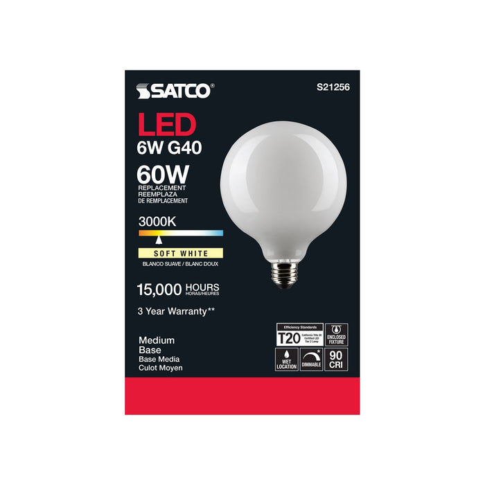 Satco S21256 Light Bulb, White