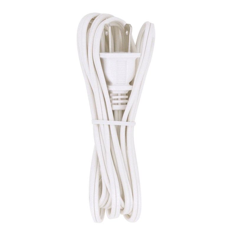 Satco S70-100 Cord With Plug, White