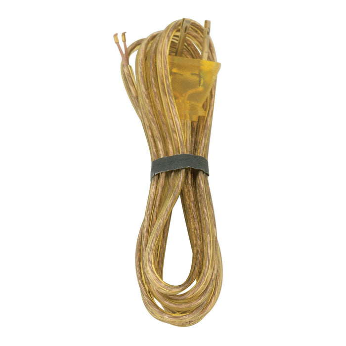 Satco S70-105 Cord With Plug, Gold