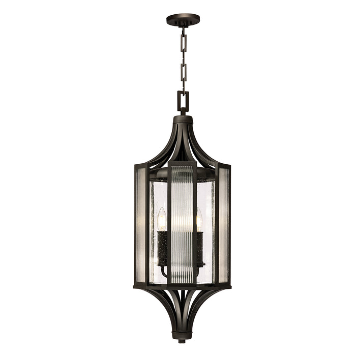 Fine Art 899882ST Three Light Lantern, Black