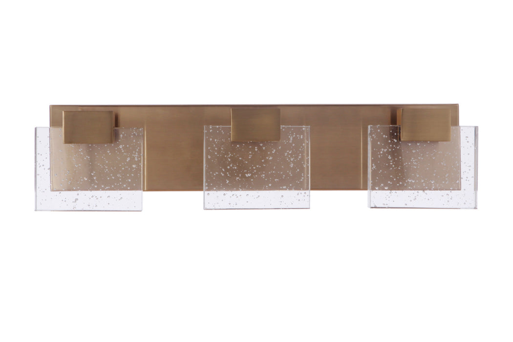 Craftmade 15921SB-LED LED Vanity, Satin Brass