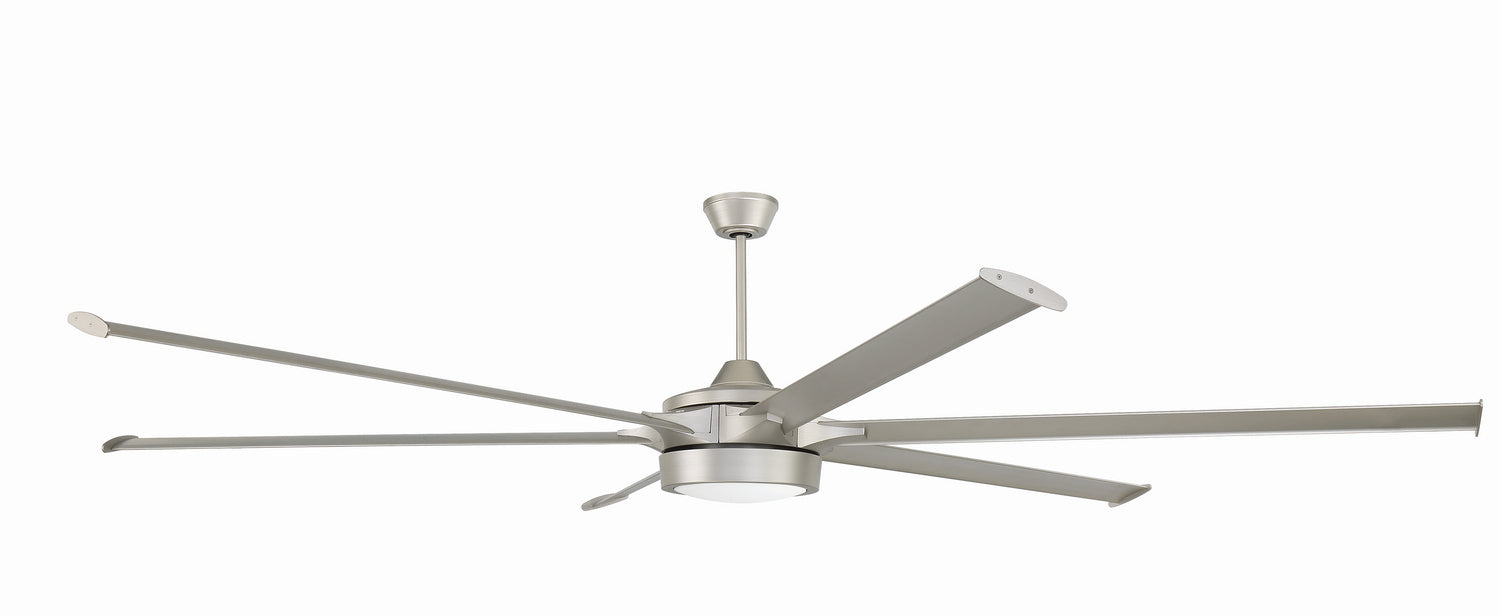 Craftmade PRT102PN6 102"Ceiling Fan, Painted Nickel