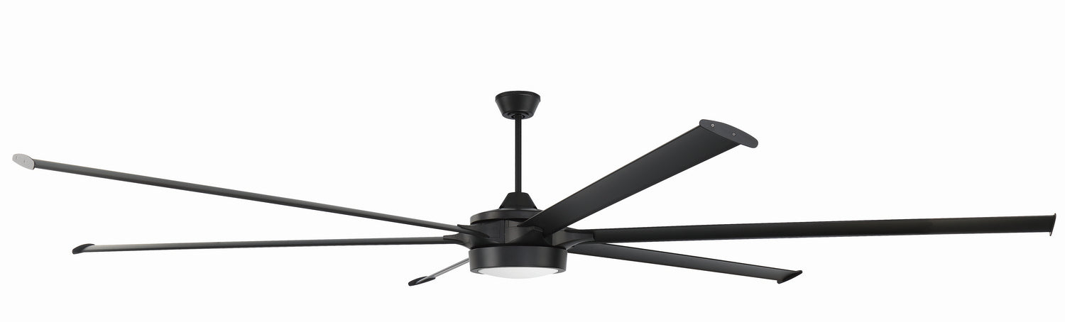 Craftmade PRT120FB6 120"Ceiling Fan, Flat Black