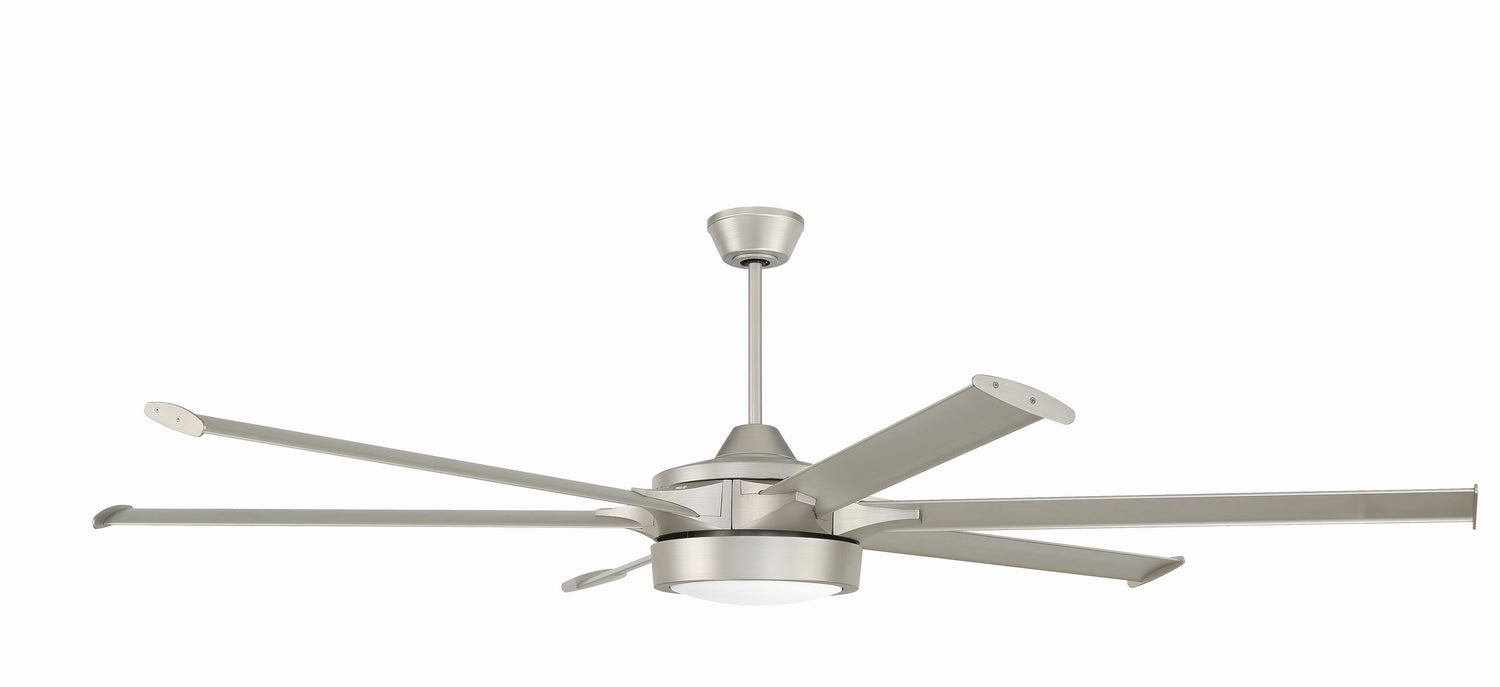 Craftmade PRT78PN6 78"Ceiling Fan, Painted Nickel