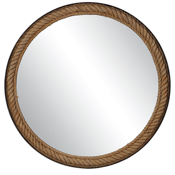 Uttermost 09867 Mirror, Distressed Black