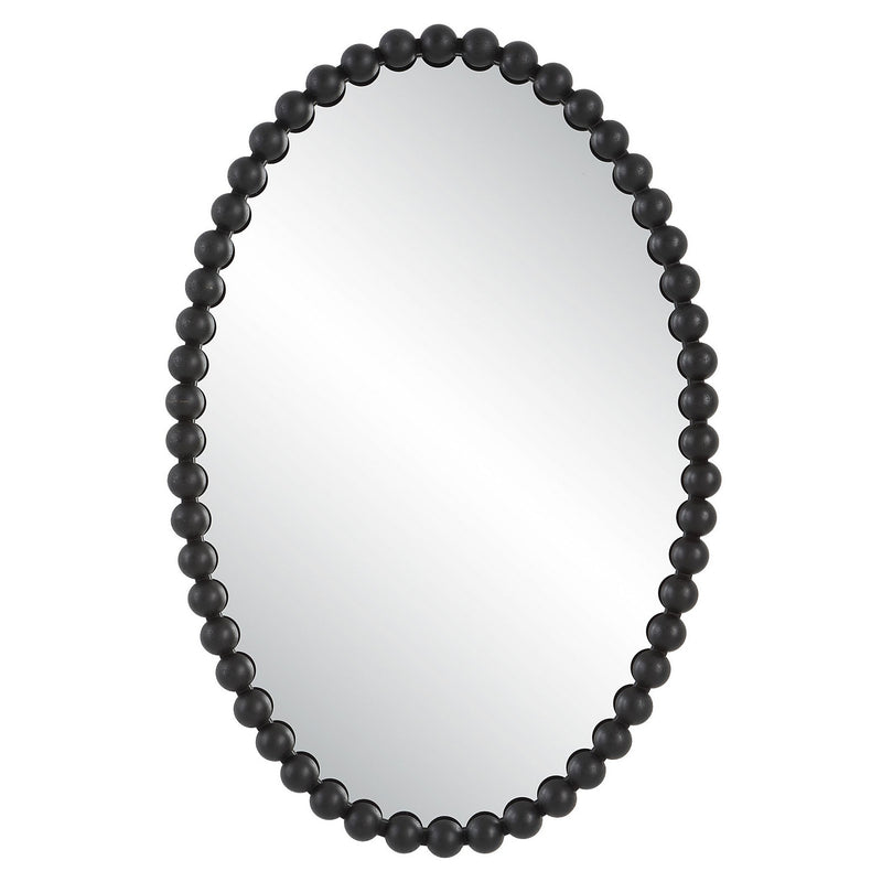Uttermost 09876 Mirror, Matte Black